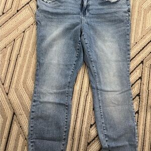 Judy Blue Front Yoke Non-Distressed Skinny Jean 18W EUC